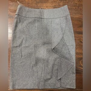 Talbots Charcoal Pencil Skirt